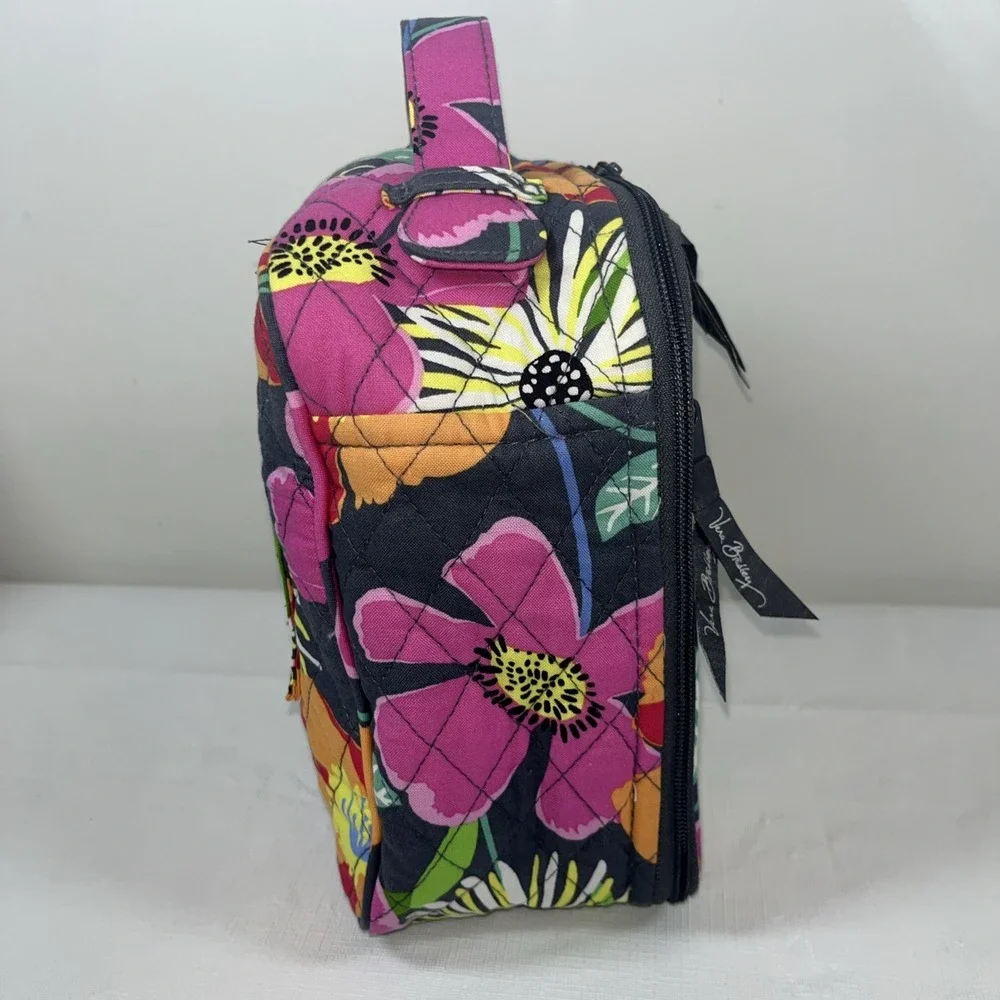 Vera Bradley‎ Floral Jazzy Blooms Insulated School Work Lunch Bunch Bag Spring
